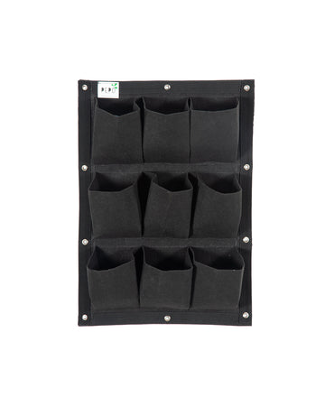 Bolsa de Cultivo para Jardín Vertical 9 Bolsillos de 44cm X 63cm